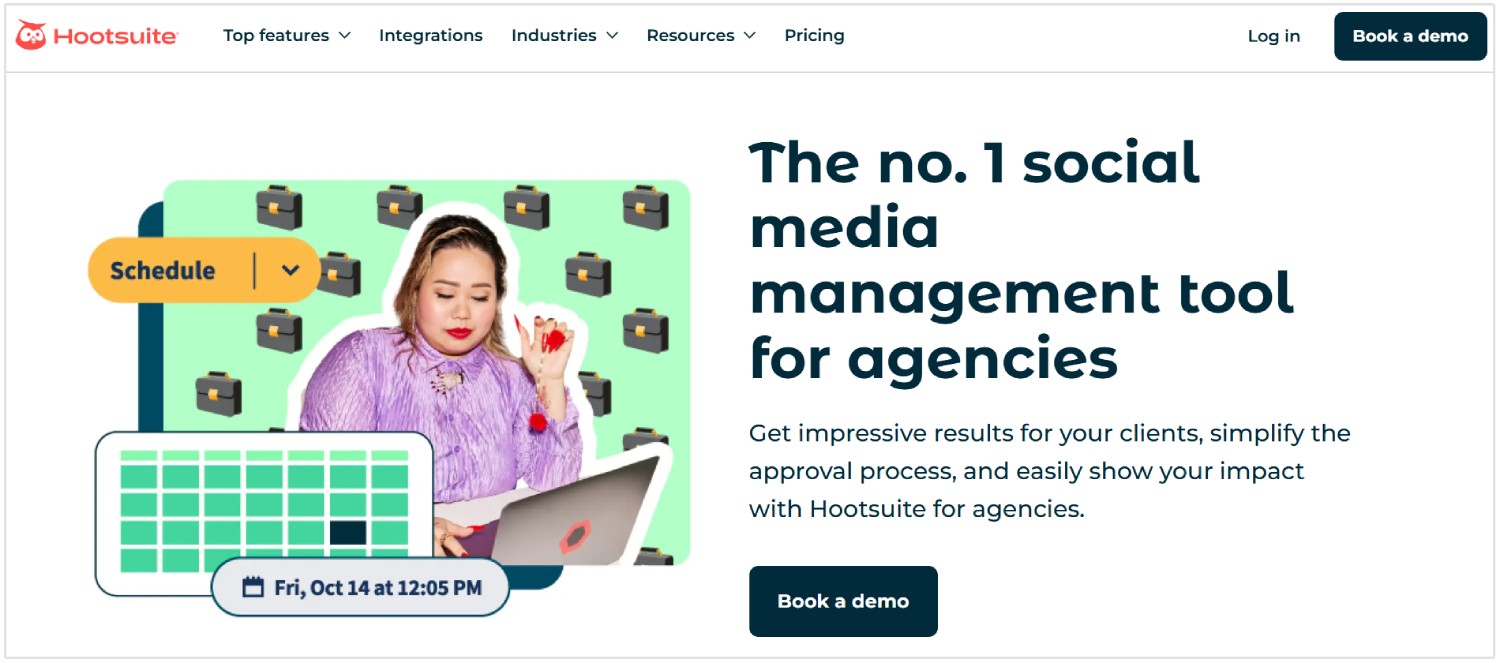 Hootsuite sosyal medya pazarlama otomasyonu